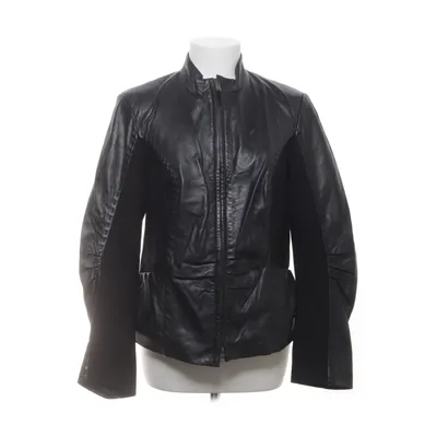Læderjakke (Bikerjacke ) fra Bonita Elastan, Polyamid, Polyester, Viscose