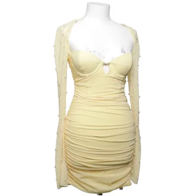 Cocktail dress (Yellow) from Oh Polly Elastane, Polyester