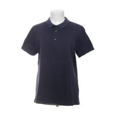 Pikétröja (Blå) från Lands' End Bomull, Elastan