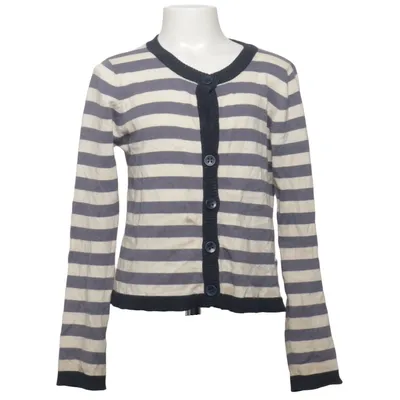 Cardigan (Blue, Beige) from POMPdeLUx Bamboo, Cotton, Polyamide