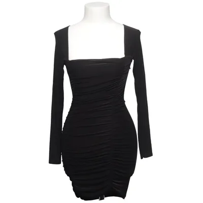 Jurk (Zwart) van Femme Luxe Elastaan, Polyester