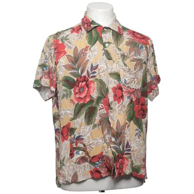Kortærmet skjorte (Gul, Flerfarvet) fra Engineered Garments Viscose