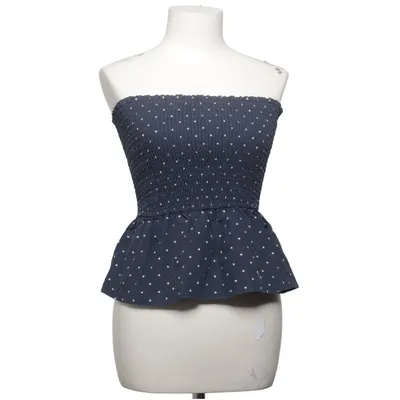 Tube top (Blauw) van Hollister Katoen