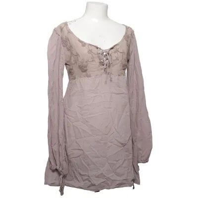 Tunic (Purple, Beige) from Branting Cotton, Nylon
