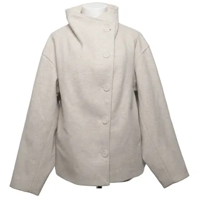 Jakke (Beige) fra Lager 157 Polyester, Viscose