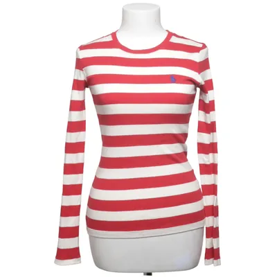 Long sleeve T-shirt (Red, White) from Ralph Lauren Sport Cotton