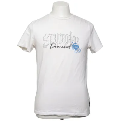 T-shirt (Vit) från Supply & Demand Bomull, Elastan