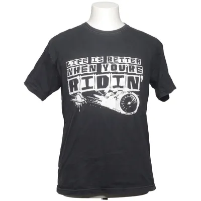 T-shirt (Black) from Anker Cotton