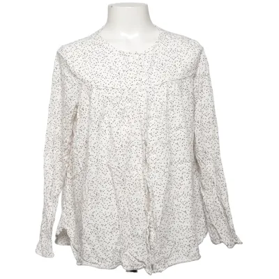 Blouse (White, Black) from Zara Girls Soft Collection Viscose