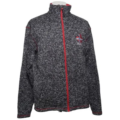 Fleecejacka (Grå, Svart, Röd) från Nebulus Polyester