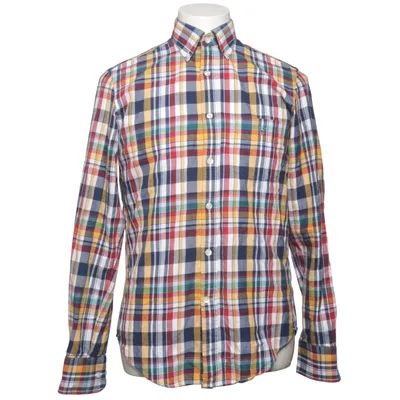 Flannel skjorte (Blå, Rød, Gul, Flerfarvet) fra GANT Bomuld