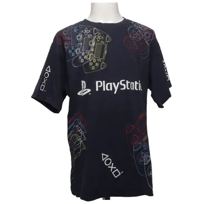 T-shirt (Noir, Multicolore) de Playstation Polyester recyclé