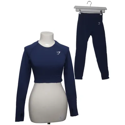 Träningsset (Blå) från Gymshark Elastan, Polyamid