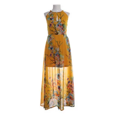 Maxi dress (Yellow, Multicolored) from Blue Vanilla Polyester