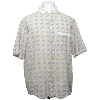 Kortärmad skjorta (Beige, Blå) från Radio