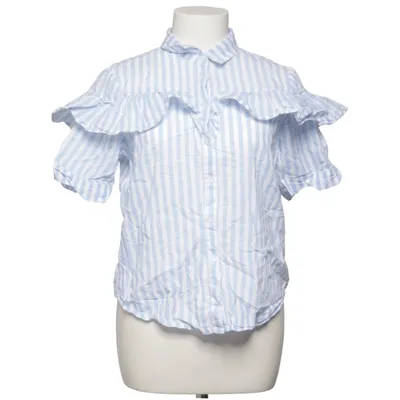 Chemise à manches courtes (Bleu, Blanc) de Soaked in Luxury Coton