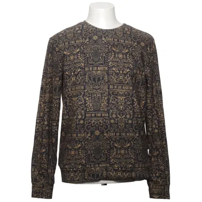 Sweatshirt (Black, Gold) from Mr Gugu & Miss Go Cotton, Polyester