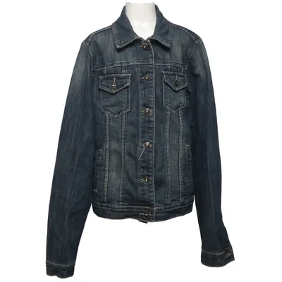 Spijkerjas (Blauw) van Glam Katoen, Elastaan, Polyester