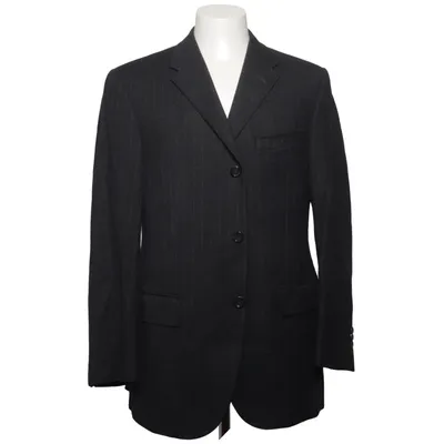 Blazer (Gris) de Nino Danieli Cupro, Viscose, Laine