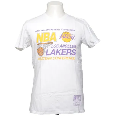 T-shirt (Wit) van Hardwood Classics x Mitchell & Ness Katoen