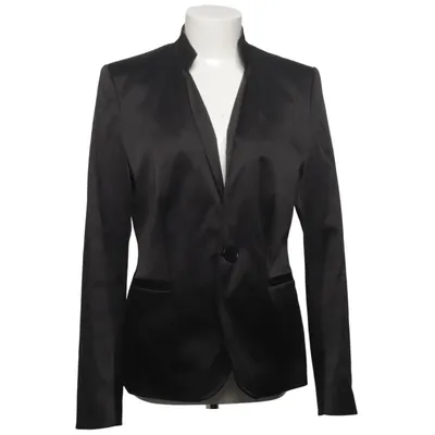 Blazer (Zwart) van Hans Ubbink Katoen, Elastaan, Polyester