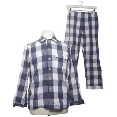 Pajamas (Blue, White) from Hästens Cotton