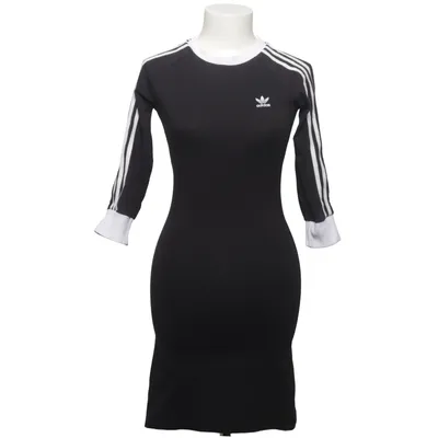 Klänning (Svart, Vit) från Adidas Bomull, Elastan