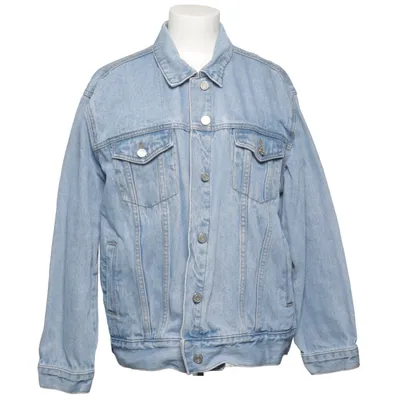 Jeansjacka (Blå) från Missguided Bomull, Polyester