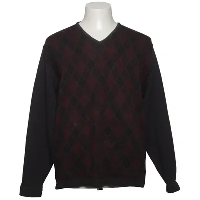 Pullover (Grå, Rød) fra Wolsey Akryl, Merinould
