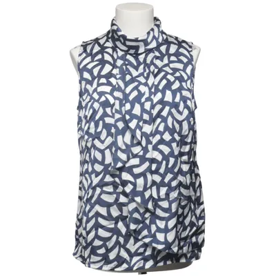 Top (Blue, White) from Heine Polyester