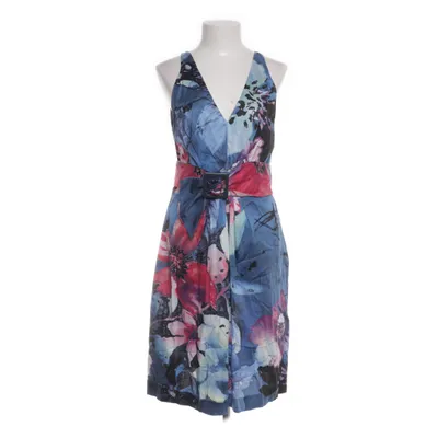 Dress (Blue, Multicolored) from Renato Nucci Acetate, Cotton