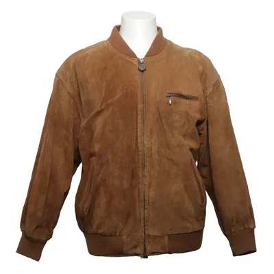 Bomberjack (Bruin) van Petroff Acryl, Polyester, Suède