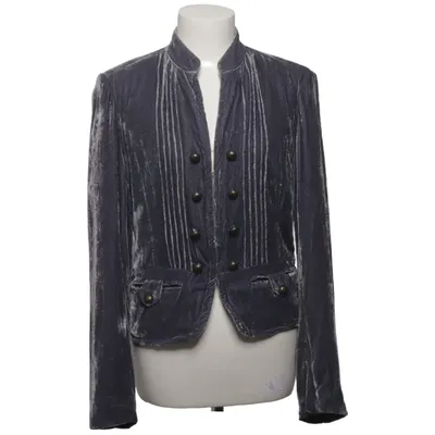 Blazer (Gris) de Flash Polyamide, Soie