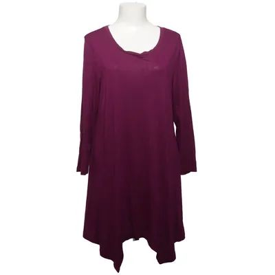 Tunika (Lilla) fra Ellos Plus Collection Viscose