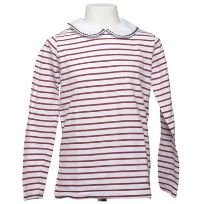 Long sleeve T-shirt (White, Red) from Jacadi Cotton