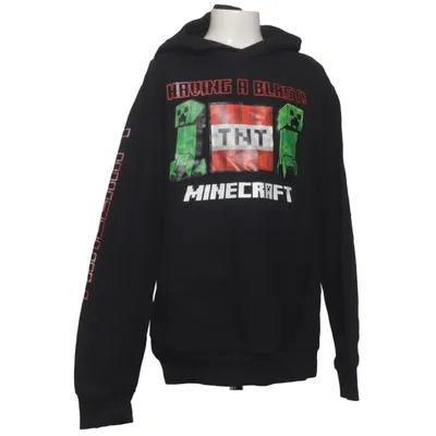 Hættetrøje (Sort) fra Minecraft Bomuld