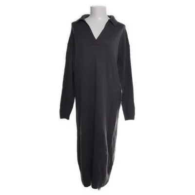Maxi jurk (Grijs) van Massimo Dutti Viscose, Kasjmier