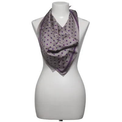 Scarf (Grå, Lila) från Auf Silke