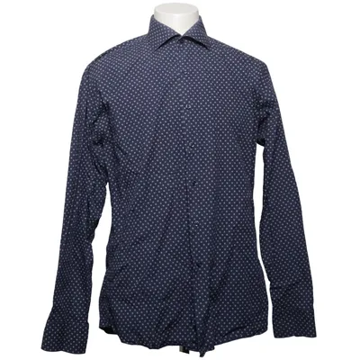 Chemise (Bleu, Blanc) de Long Island Coton