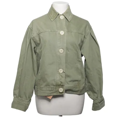 Denim jacket (Green) from Zara Cotton