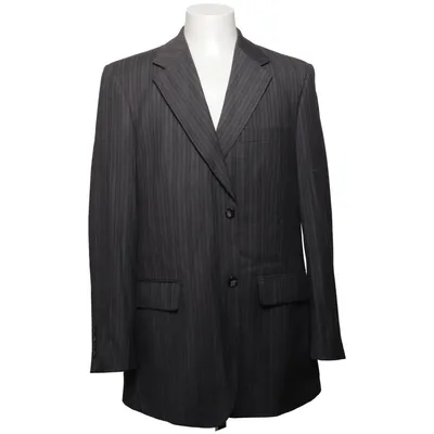 Blazer (Gray, Blue) from Rocha John Rocha Viscose, Wool