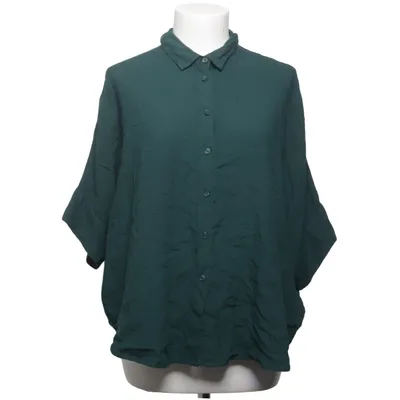 Kortärmad skjorta (Grön) från Monki Viskos