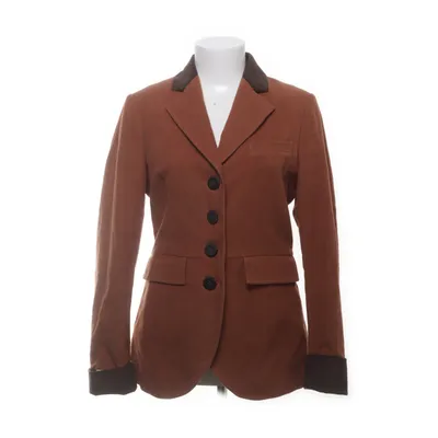 Blazer (Brown) from Beretta Cotton, Elastane, Polyester