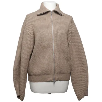 Cardigan (Brown) from Bik Bok Elastane, Recycled polyester, Wool