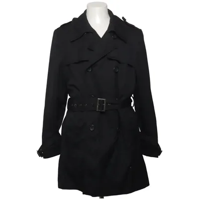 Trenchcoat (Zwart) van Madison Avenue Acetaat, Katoen, Polyester