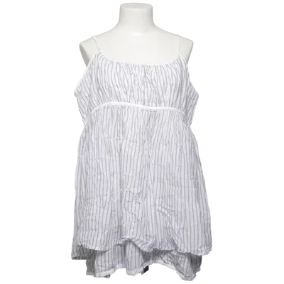 Dress (White, Blue) from Wagon Cotton