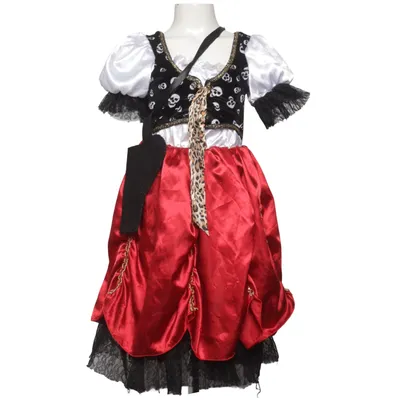 Maskeradkläder (Röd, Svart, Vit) från Den Goda Fen Polyester