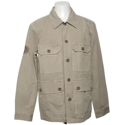 Safari jack (Beige) van Pretty Green Katoen