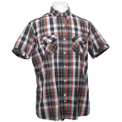 Kortærmet skjorte (Hvid, Flerfarvet) fra Filip Shirts Bomuld, Polyester
