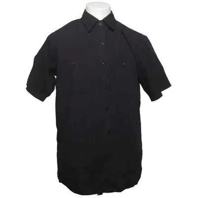 Kortärmad skjorta (Svart) från Kent Bomull, Polyester